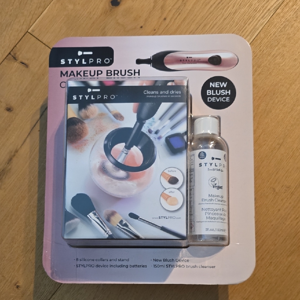 Makeup Brush Cleaner and Dryer - Pink